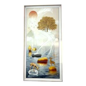 Frontpage: Golden Deer Big Wall Art