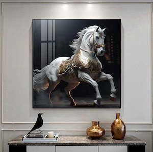 Frontpage: White Horse Painting