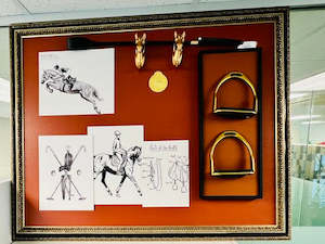 Frontpage: Jockey's Ember on Equine Wall Art