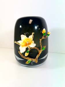 Black & Yellow Vase Big