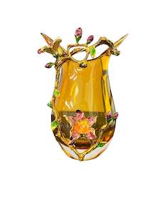 Big Floral Antique Vase