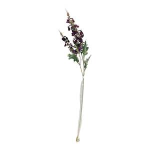 Purple Feather Reed Spray