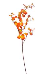 Artificial Flowers: Oncidium Orchid Orange