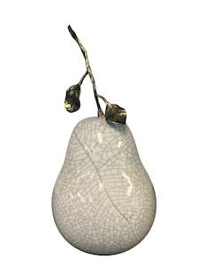 Kitchen Decor: Gray Marble Pear