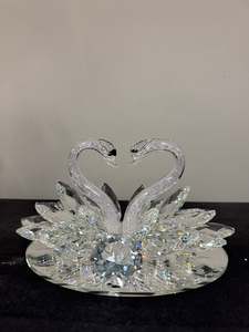 White Swan With Gem