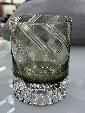 Black and White Whiskey Glass