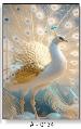 White Peacock Wall Art