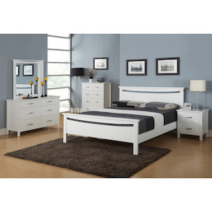 Package Deals: Patty 6Pc Bedroom Suite + Nap Time Mattress