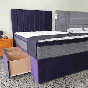 Package Deals: Extra Deep Drawer Base with Nap Time Mattress and Brooklyn Headboard