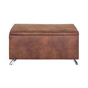 Ottomans: Ottoman/Blanket Box (Tanned)