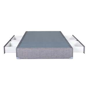 White Drawer Base - Long Double