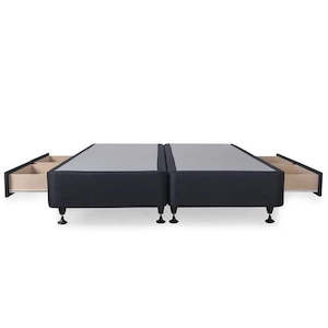 Super King Bed Base: Brown Drawer Base - Super King