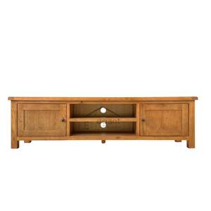 Entertainment Units: Salisbury Solid Oak TV Unit