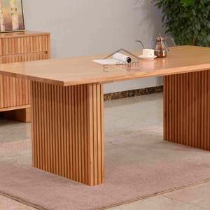 Vela Panel Rectangular Dining Table