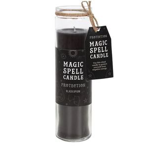 Black opium protection candle