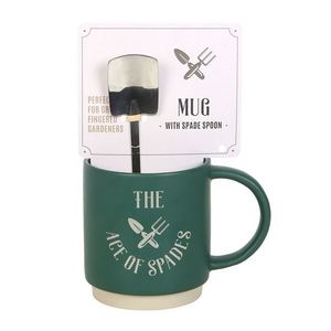 Products: Ace of spades mug with spoon