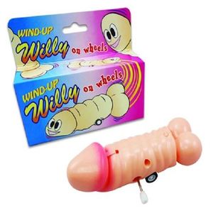 Products: Wind up willy on wheels