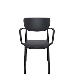 SIESTA LISA ARMCHAIR "BLACK"