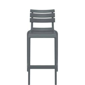 Siesta Bar Stools: SIESTA HELEN BAR STOOL 75cm "DARK GREY"