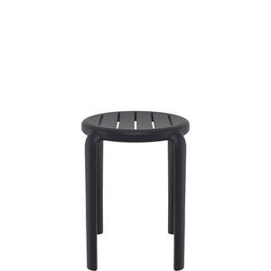 Siesta Bar Stools: SIESTA TOM BAR STOOL 45cm "BLACK"