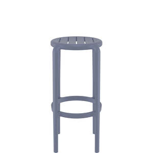Siesta Bar Stools: SIESTA TOM BAR STOOL 75cm "DARK GREY"