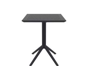 SIESTA SKY SQUARE FOLDING TABLE "BLACK"