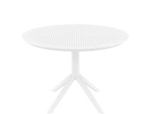 SIESTA SKY ROUND TABLE "WHITE"