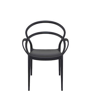 SIESTA MILA ARMCHAIR "BLACK"