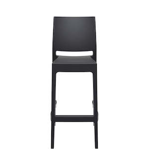 SIESTA MAYA BAR STOOL 75cm "BLACK"