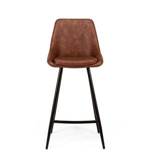 Breakfast Bar Stools: BIRCH BREAKFAST BAR STOOL "SADDLE"