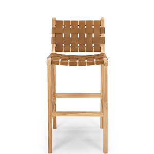 Breakfast Bar Stools: FUSION HIGHBACK BREAKFAST BAR STOOL "SADDLE"