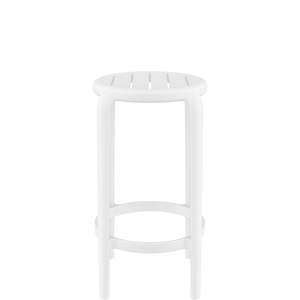 Breakfast Bar Stools: TOM BREAKFAST BAR STOOL "WHITE"
