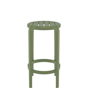 Breakfast Bar Stools: TOM BREAKFAST BAR STOOL "OLIVE GREEN"
