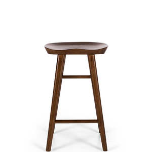 Breakfast Bar Stools: RIVERA BREAKFAST BAR STOOL "DEEP OAK"