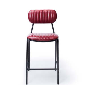 Breakfast Bar Stools: RETRO BREAKFAST BAR STOOL "RED"