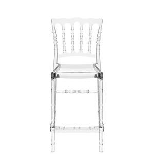 Breakfast Bar Stools: OPERA BREAKFAST BAR STOOL "TRANSPARENT" (x4)