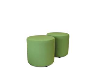 Hospitality Ottomans: ROUND HOSPITALITY OTTOMAN