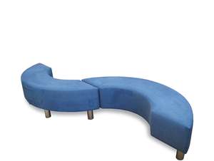 Hospitality Ottomans: CURVED HOSPITALITY OTTOMAN