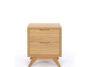 Bedside Tables: VENICE 2 DRAWER BEDSIDE TABLE