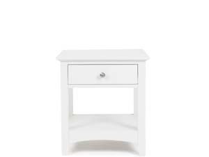 Bedside Tables: PARIS 1 DRAWER BEDSIDE TABLE