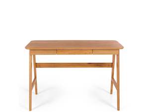 Desks: RENO DESK "NATURAL OAK"