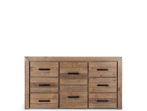 Tallboys Chests: RELIC 8 DRAWER DRESSER