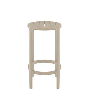 Breakfast Bar Stools: TOM BREAKFAST BAR STOOL 65cm "TAUPE"