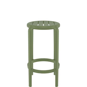 Breakfast Bar Stools: TOM BREAKFAST BAR STOOL 65cm "OLIVE GREEN"