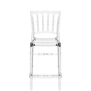 OPERA BREAKFAST BAR STOOL "TRANSPARENT" (x4)
