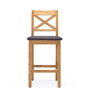 SOLSBURY BREAKFAST BAR STOOL "NATURAL OAK"