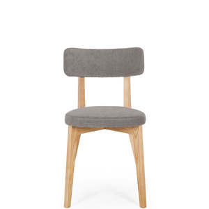 Wooden Chairs: ELLE WOODEN CHAIR "GREY MIST"