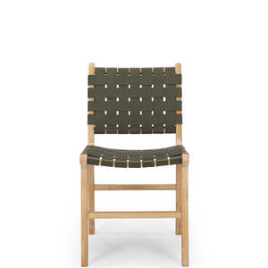 Wooden Chairs: FUSION WOODEN CHAIR "WOVEN OLIVE"