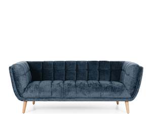 NEBRASKA SCHOOL SOFA "INDIGO BLUE"