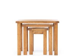 Wooden Lamp Tables: SOLSBURY WOODEN NEST OF TABLES